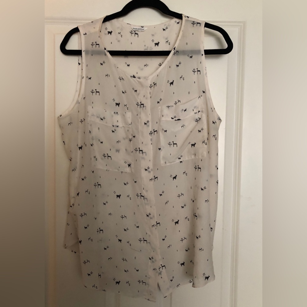 Silk top, EUC, super light perfect summer addition.
